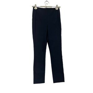 Rag & Bone Womens Navy Blue Back Zip Skinny Trouser Pants Size 2